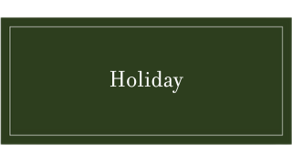 Tile-Holiday
