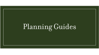 Tile-Planning Guides