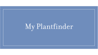 Tile-Plantfinder